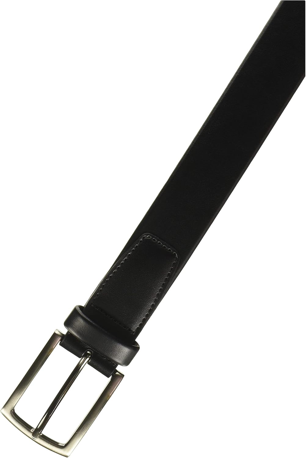 Perry Ellis Men's Tubular Leather Dress Belt - Image 2