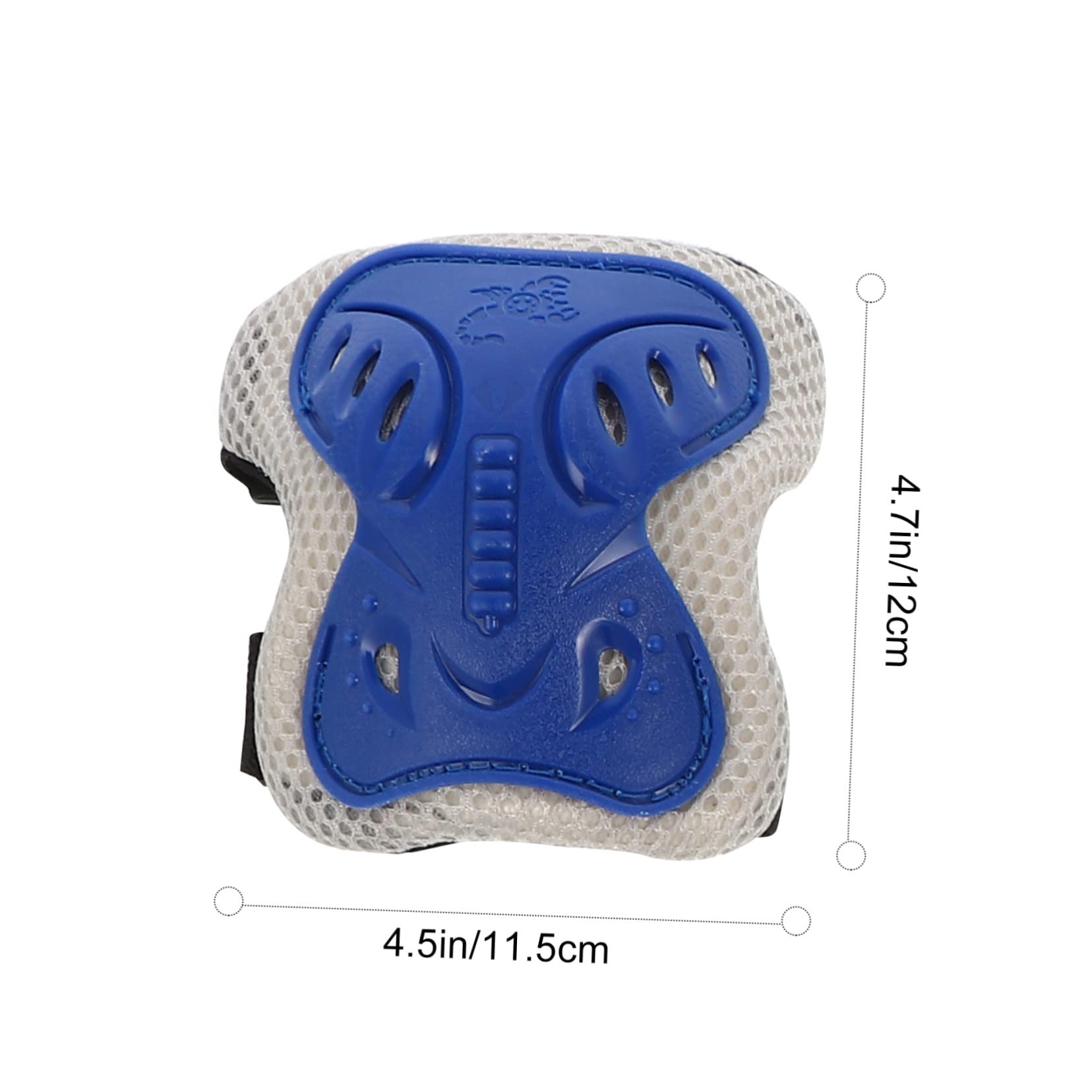 Abaodam 1Set Knee Pads Elbow Pads and Wrist Guards for Sports Shockproof and for Ages and Comfortable Protection