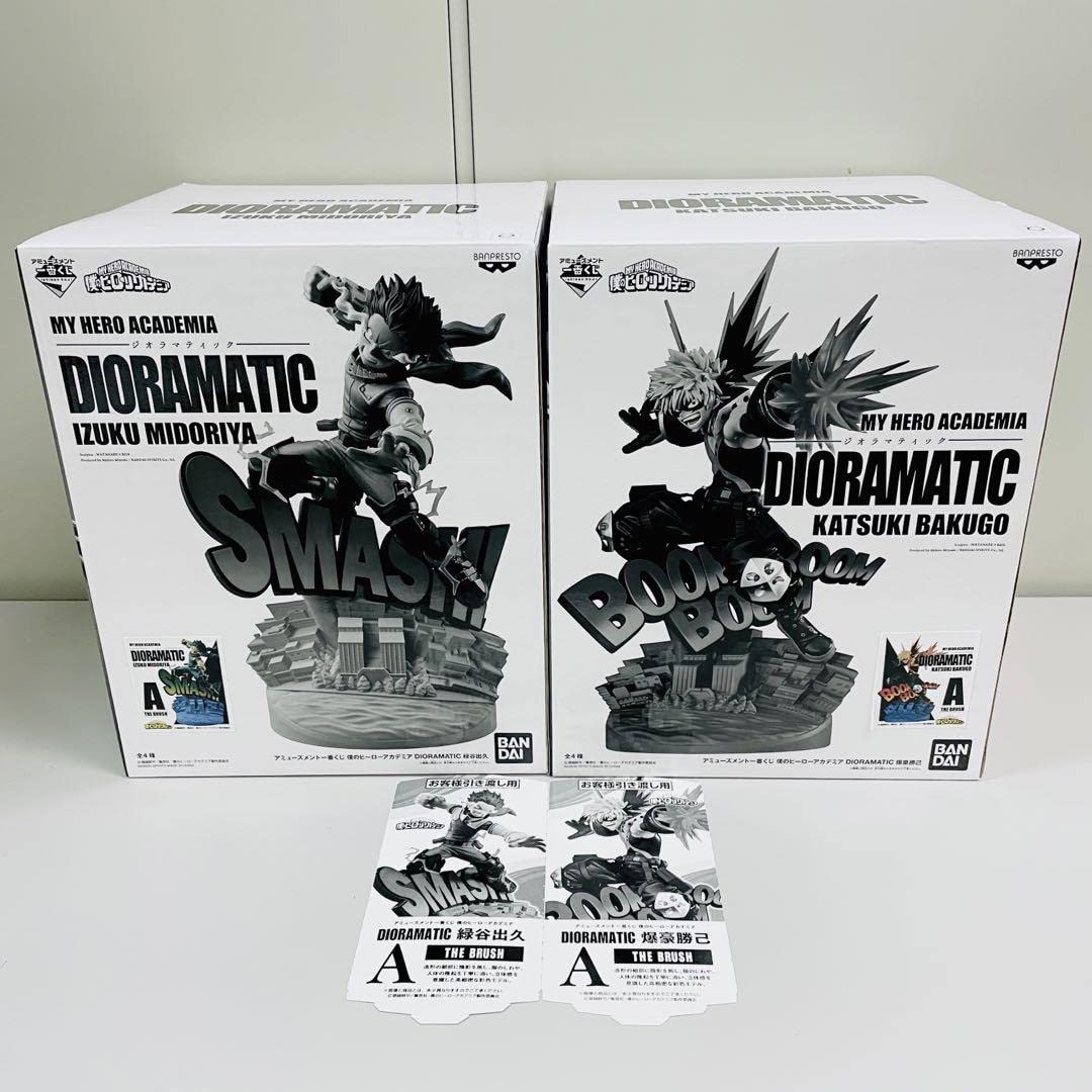 BANDAI - ヒロアカ アミューズメント一番くじ DIORAMATIC 爆豪 フィギュア フィギュア 爆豪勝己 A賞 THE BRUSH 未開封 アミューズメント一