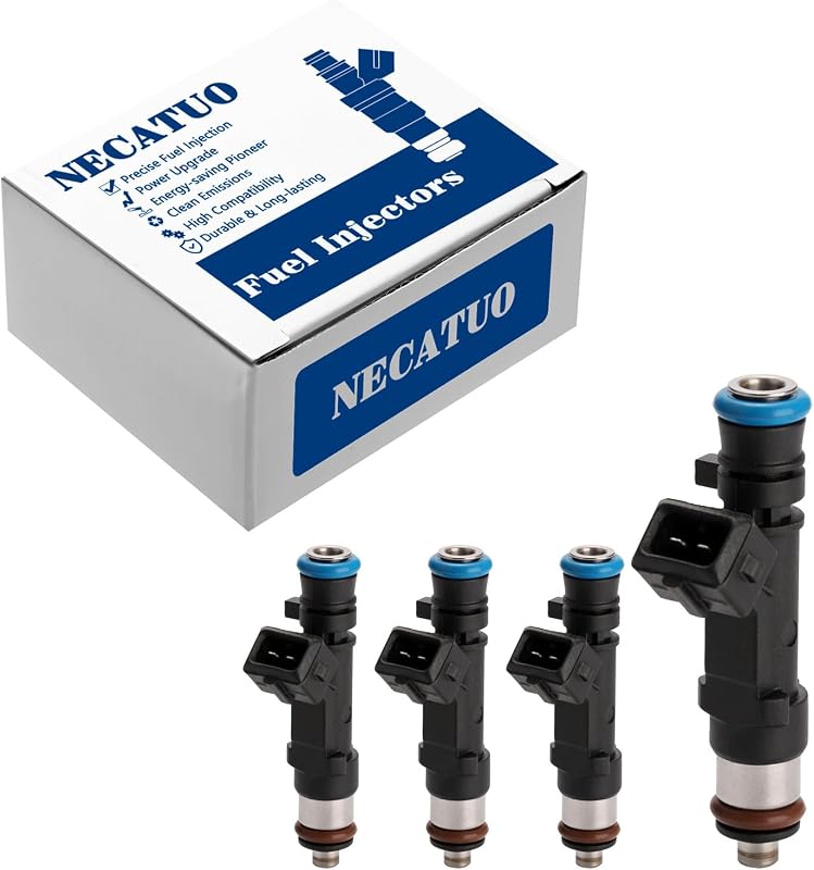 Kit com 4 bicos injetores de combustível NECATUO FJ1150 para Buick Encore, Chevrolet Cruze, Sonic e Trax 1.4L Turbo