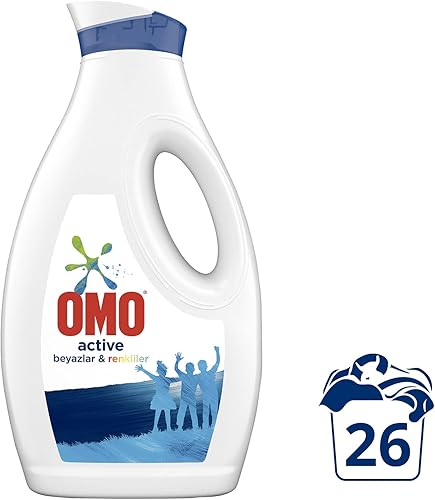 Miniatura 2 de Omo Liquid Active Cold Power Laundry Detergent for Whites and Colours 1690ml