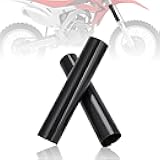 Motorcycle EBike Front Fork Guards Covers Real Carbon Fiber Shock Absorber Boot Wrap Universal for Most Dirt Bike E bike 2PCS 250mm