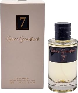 ScentBy7 Spice Gradient Perfume - 100ml Eau de Parfum inspired by Ombre Leather - Long Lasting Unisex Fragrance