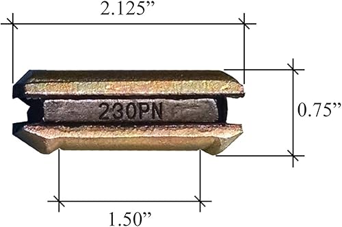 Miniatura 2 de 1 - Perno flexible de dientes de cucharón retroexcavadorapatín - 230PN, 23PN, 23P
