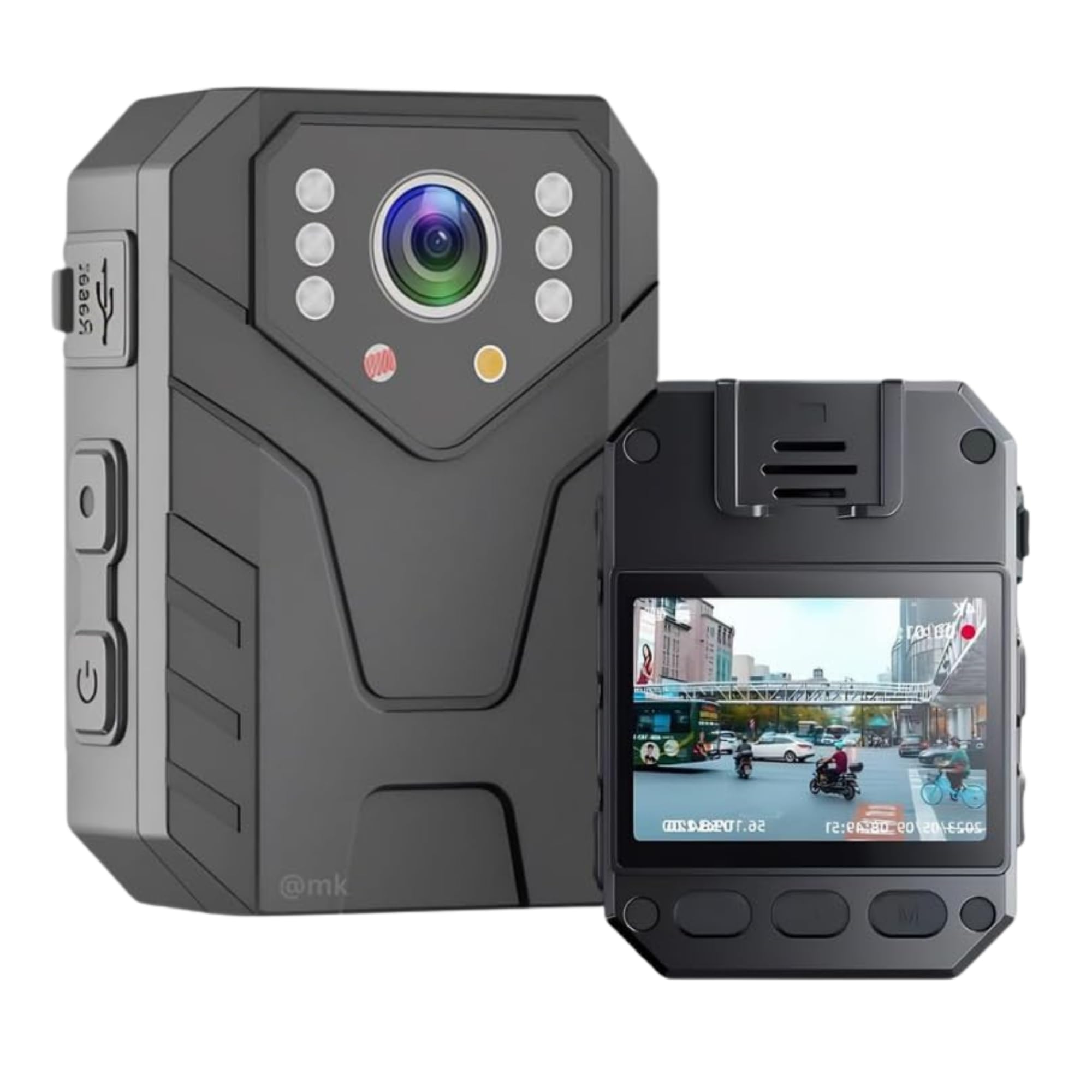 Drumstone 𝟏𝟓-𝐘𝐞𝐚𝐫 𝐖𝐚𝐫𝐫𝐚𝐧𝐭𝐲 -4K Body Camera with Clip – HD Video & Audio Recording for Personal Use, Law Enforcement, Surveillance | Wearable Security Camera-image-47