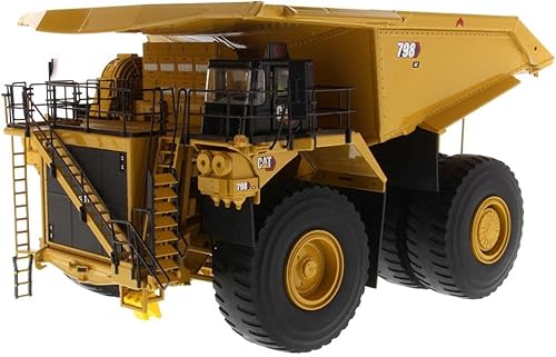 Camión minero Caterpillar 798 AC 1:50 - Diecast Masters - 85671 - Serie High Line