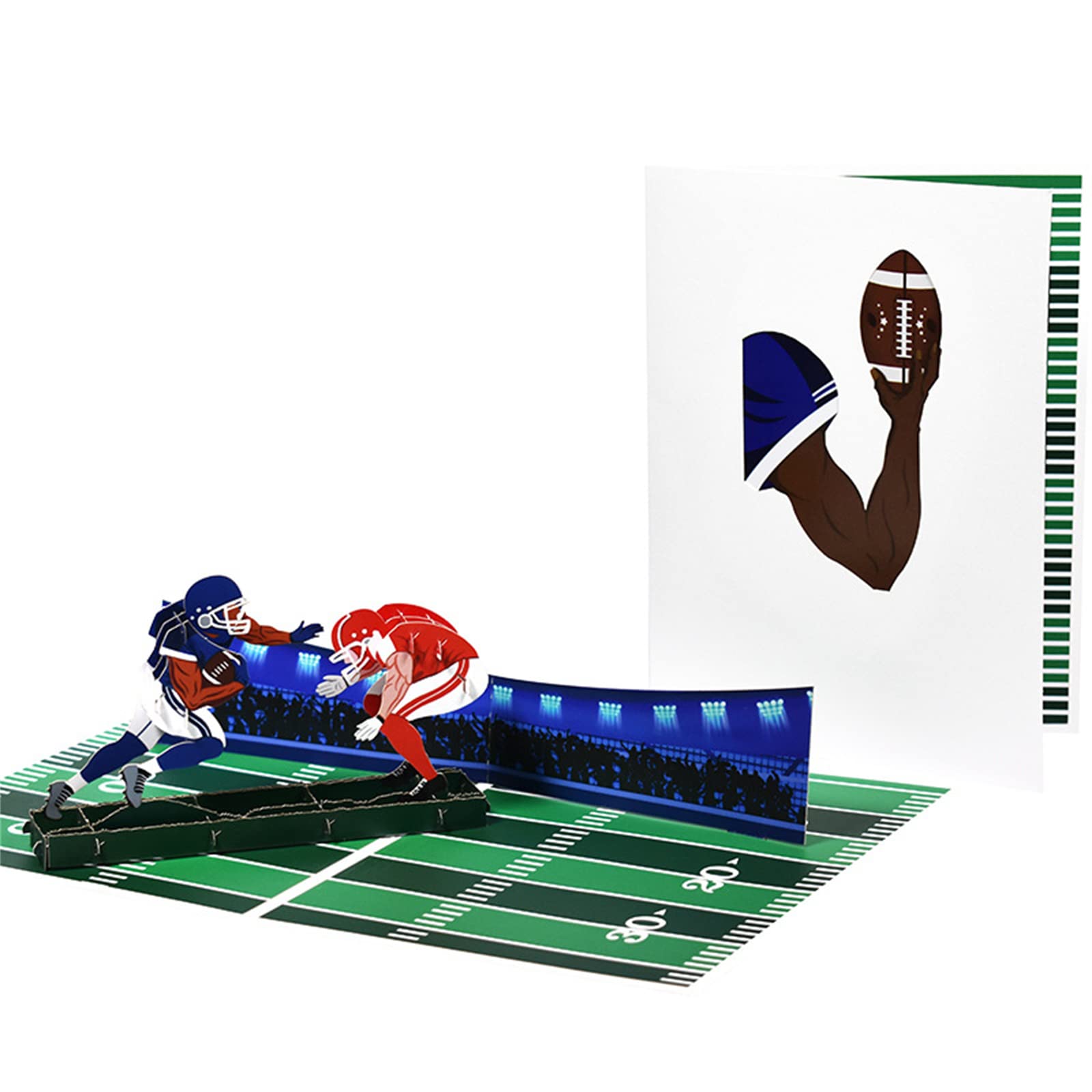Tsophreniq Fathers Day Card 3D Greeting Cards with Note Envelope Birthday Card for Dad Boy Son Friend Gift Greeting Cards and Envelopes
