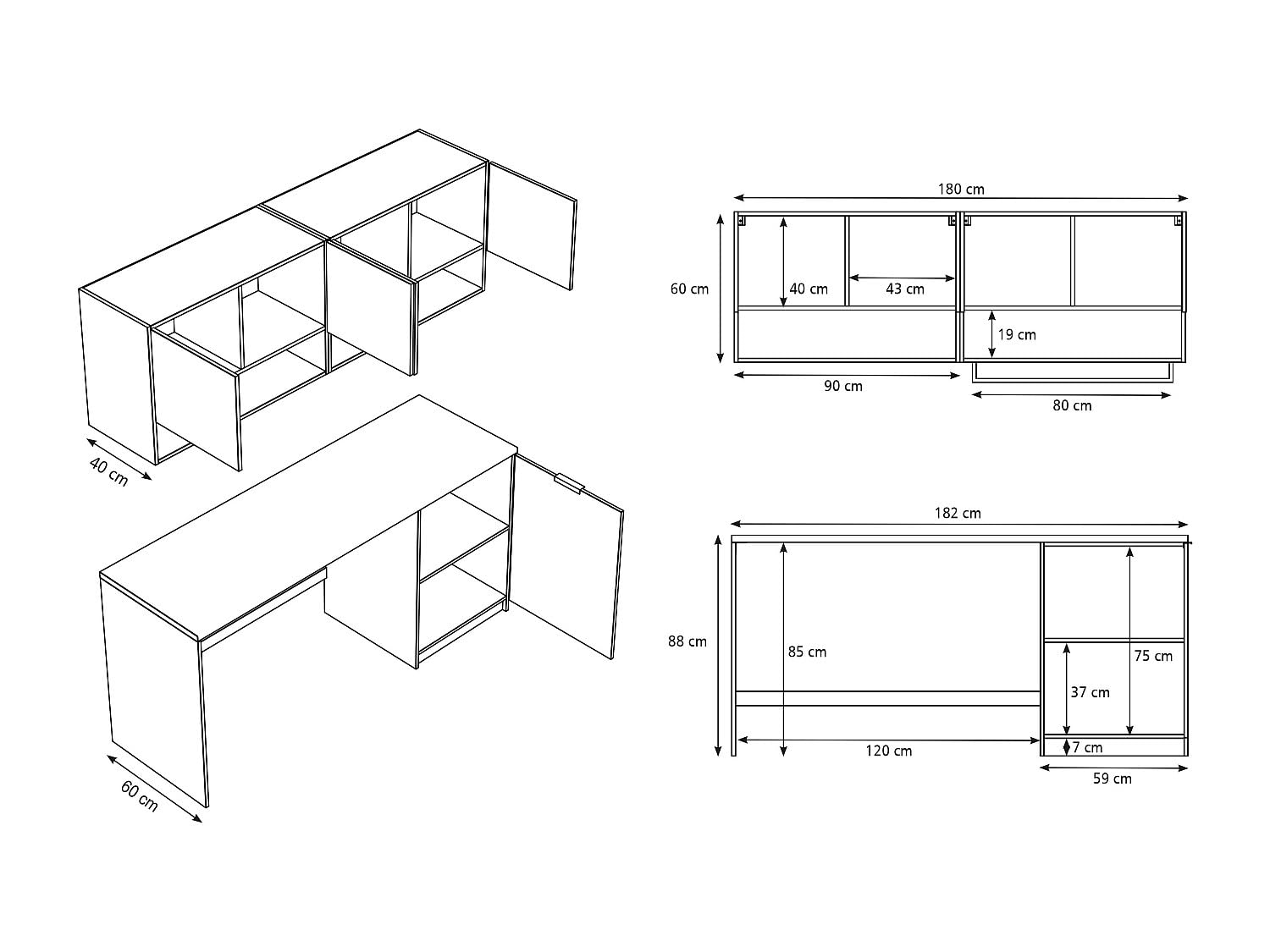 Vente-unique - Muebles