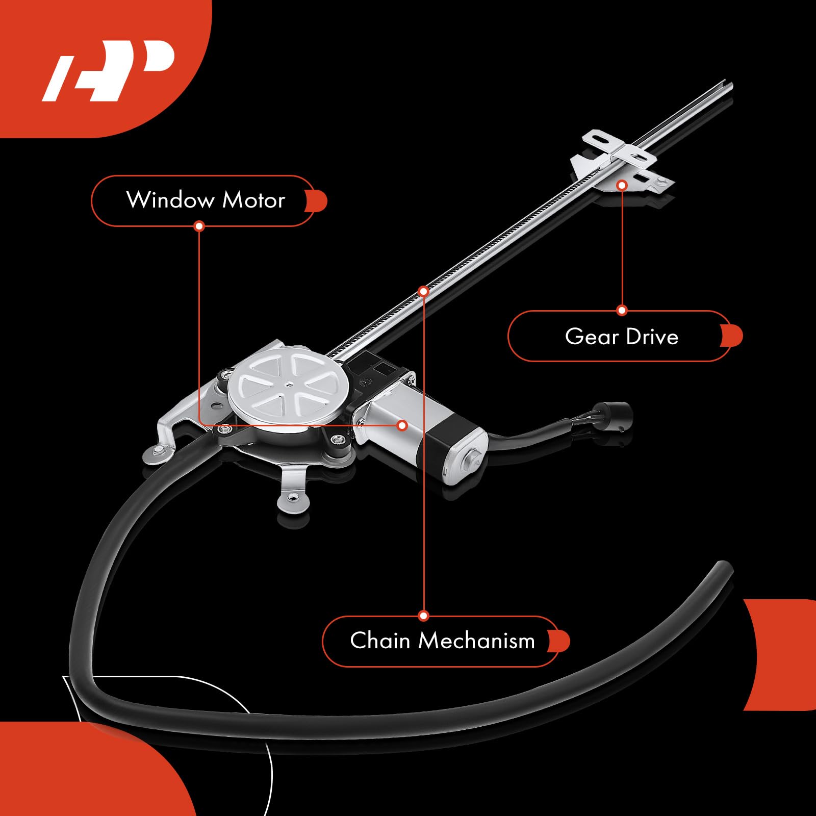 Amazon.com: A-Premium Power Window Regulator with Motor Compatible