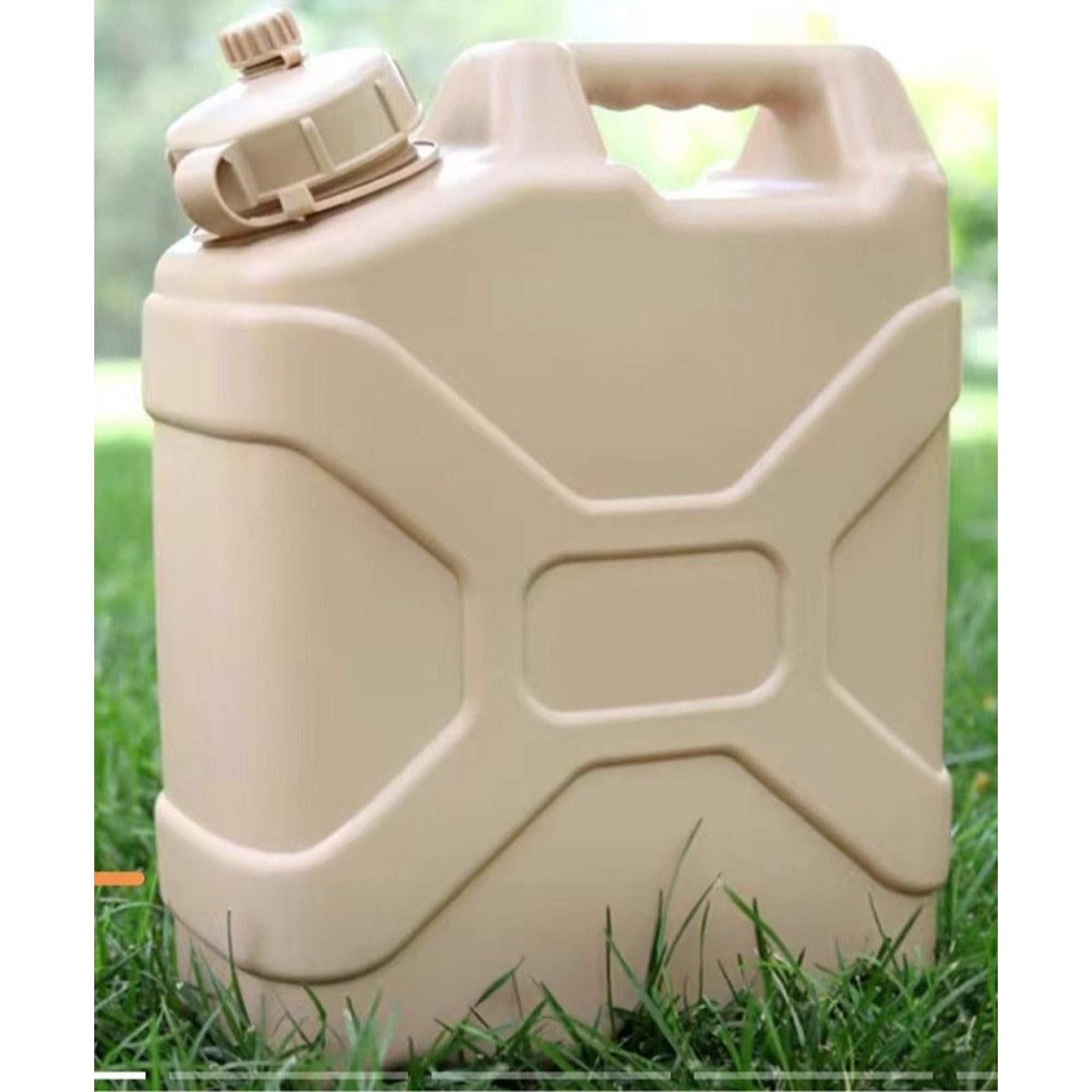 Cubo de agua de 5 galones con pared reforzada para emergencias al aire libre, preparación resistente, para camping, a prueba de fugas