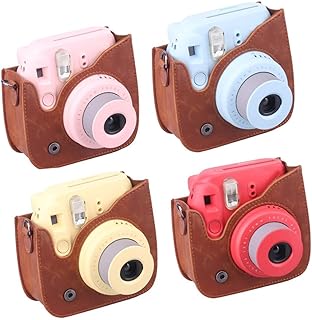 CAXUSD Protetor De Bolsa De Câmera Para Estojo De Câmera Instantânea Para Suporte De Câmera Dedicado Bolsa De Câmera Marrom Mini9 Para Estojo De Câmera Instantânea Para Câmera