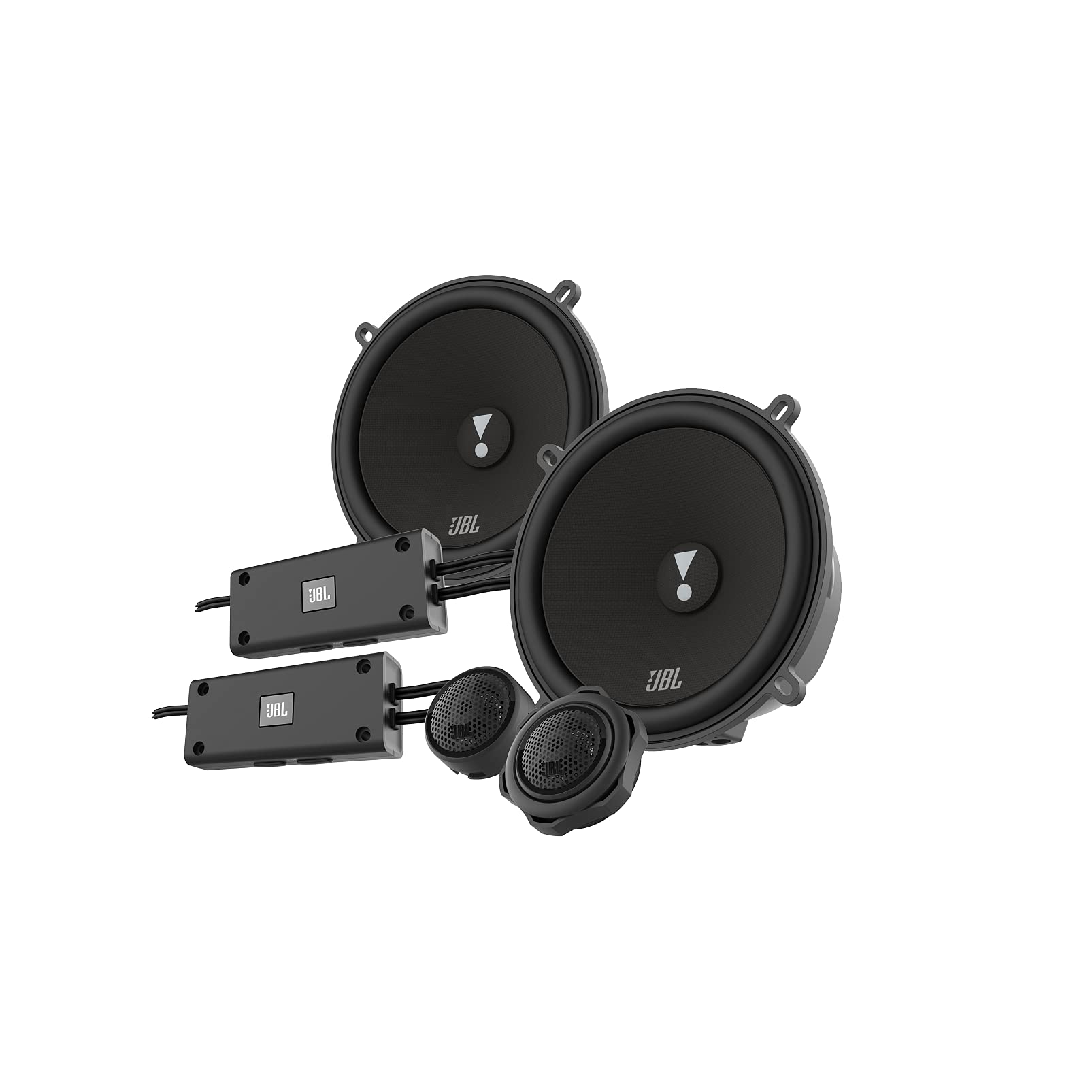 JBL Stadium 52CF Harman Kardon 2-drożny zestaw głośników samochodowych 13 cm - głośnik samochodowy system dźwiękowy komponentów 240 W - Echo Auto 133 mm z oddzielnymi przejściami i głośnikami