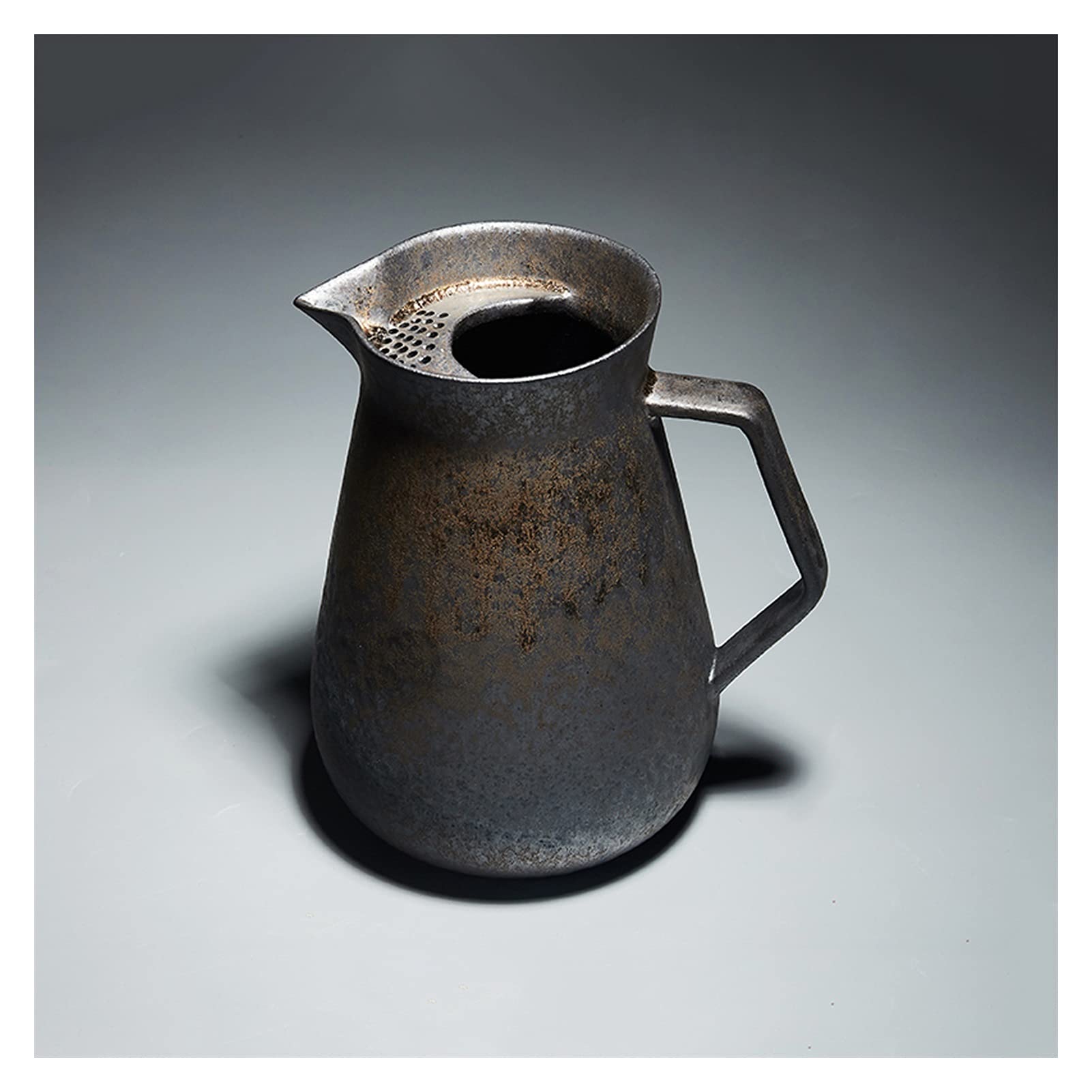 Dzbanek na wodę 50 ml kreatywny ceramiczny dzbanek z uchwytem zapobiegającym poparzeniom odporny na wysoką temperaturę zimny dzbanek domowy czajniczek dzbanek na sok dzbanek do herbaty