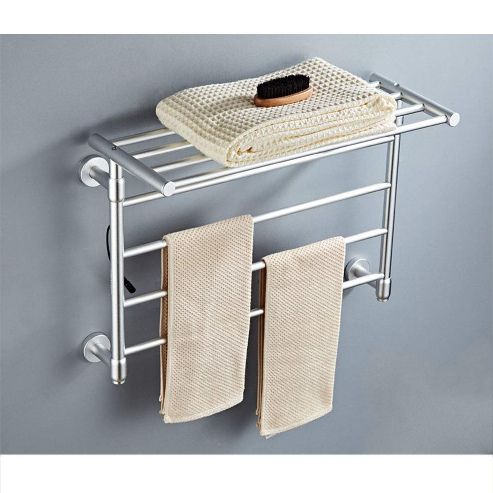 Amazon.com: JBED-one Warmer Towel Rack 220V Heater for Home Bathroom Carbon  Fiber Drying Constant Temperature,Silver : Home u0026 Kitchen