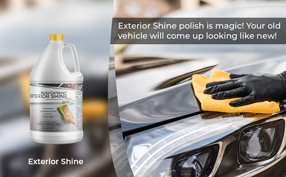 AutoGeneral Exterior Shine pulidor para autos 128 oz miniatura 2