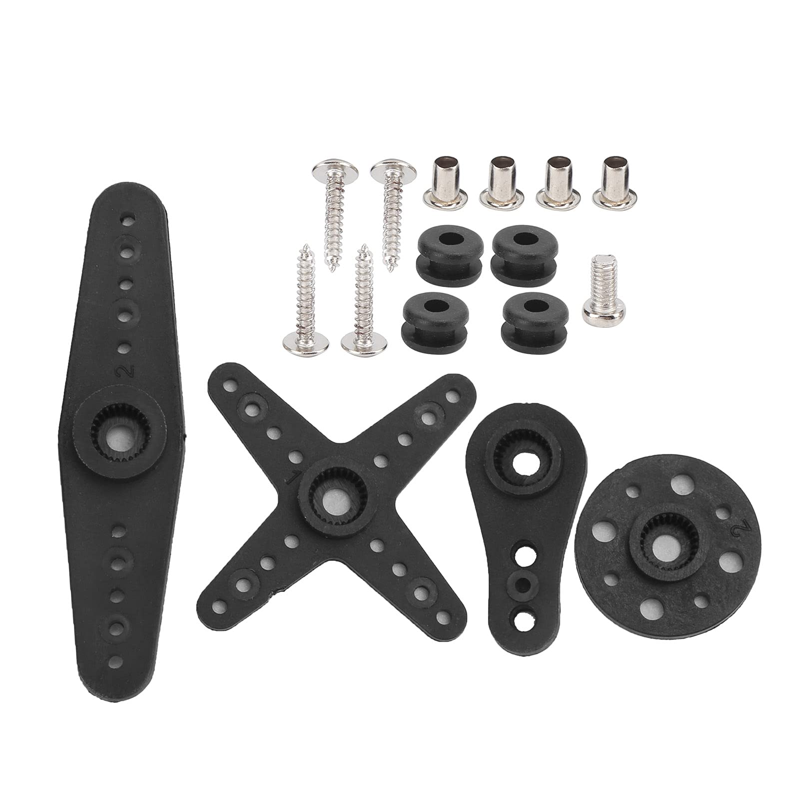 Servo de engranaje de motor sin escobillas a prueba de agua RC de 35 kg, servo de alto par para robot de coche RC 1/8 1/10, engranajes de acero inoxidable con protección de