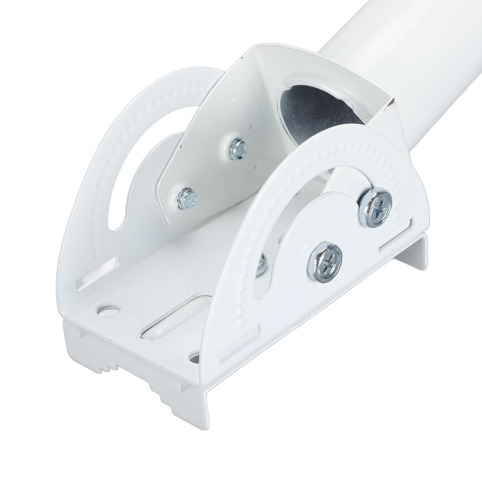 Support De Antenne Rectangulaire V2 Résistant Intempéries Installation Murale Ou sur Poteau Toit Adapté Ferme Maison Angle Réglable 160° Acier Inoxydable