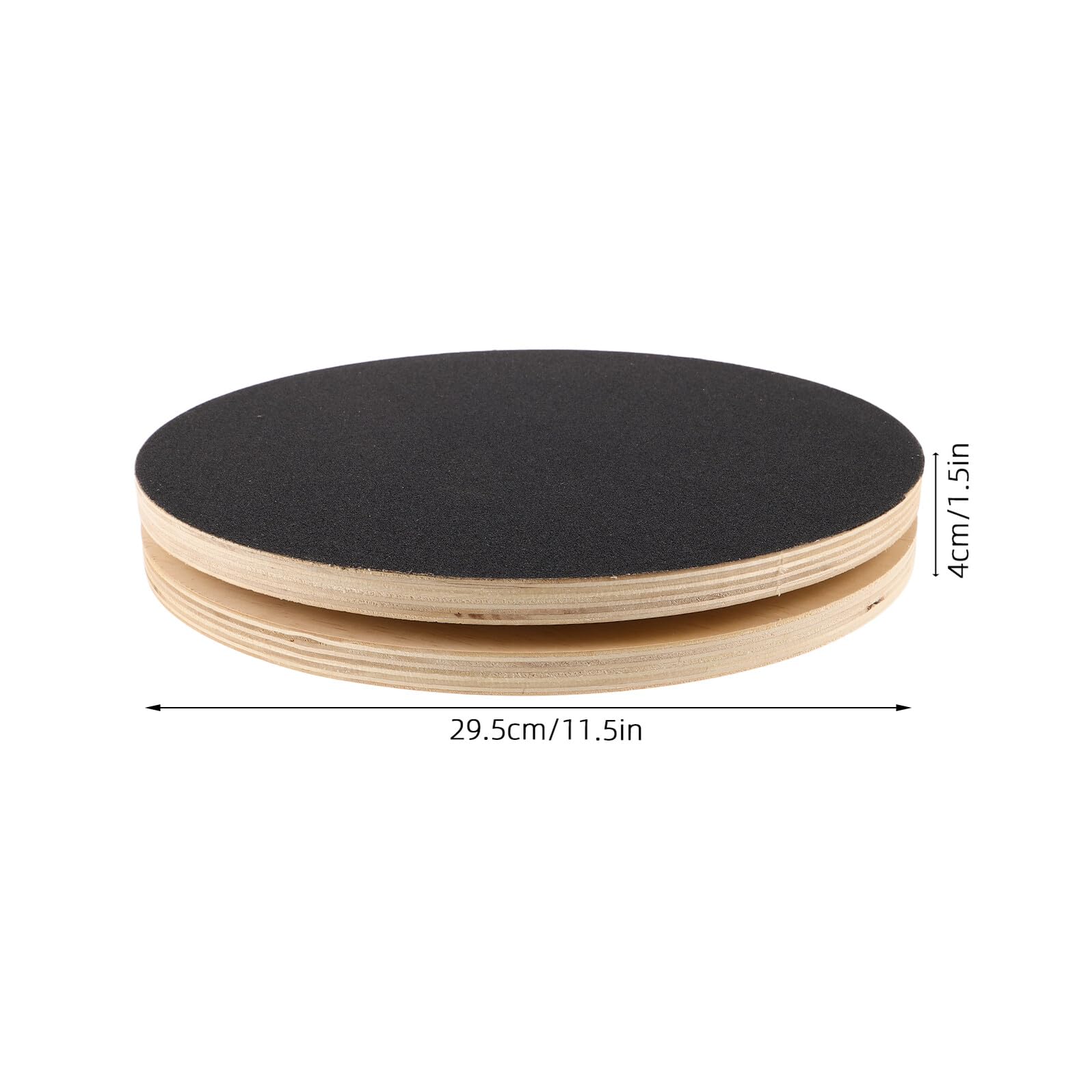 Planche de Fitness Twist en Bois, Disque de Torsion Taille, Kaki