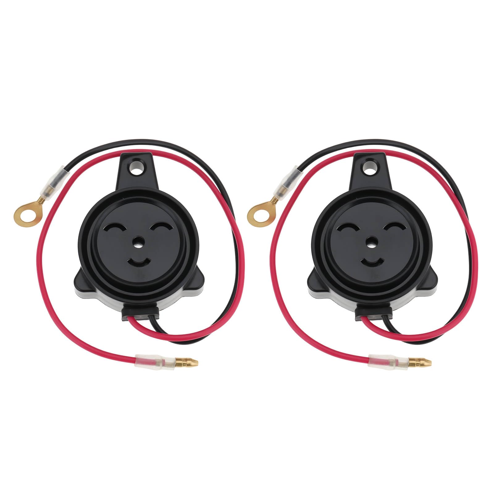 Cicalino Di Allarme Acustico Di Retromarcia 12V-24V 5W 105±3dB 2 Pezzi
