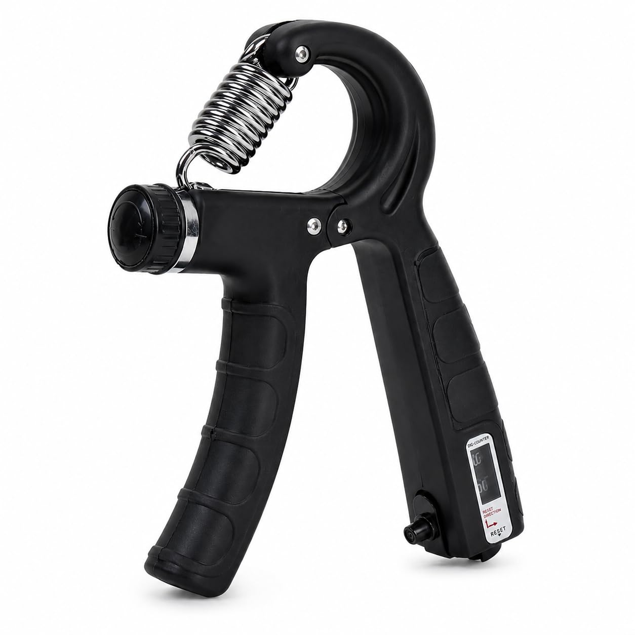 Utsav Ventures Adjustable Hand Gripper with Counter, 5-60 KG Resistance Grip Strengthener, Forearm & Finger Exerciser for Men & Women, Hand Grip Trainer for Gym, Fitness & Rehabilitation, Black-image-7