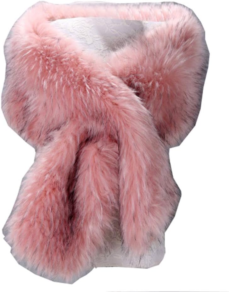 Women's Wedding Shawl Faux Fur Scarf Wraps for Evening/Party/Show