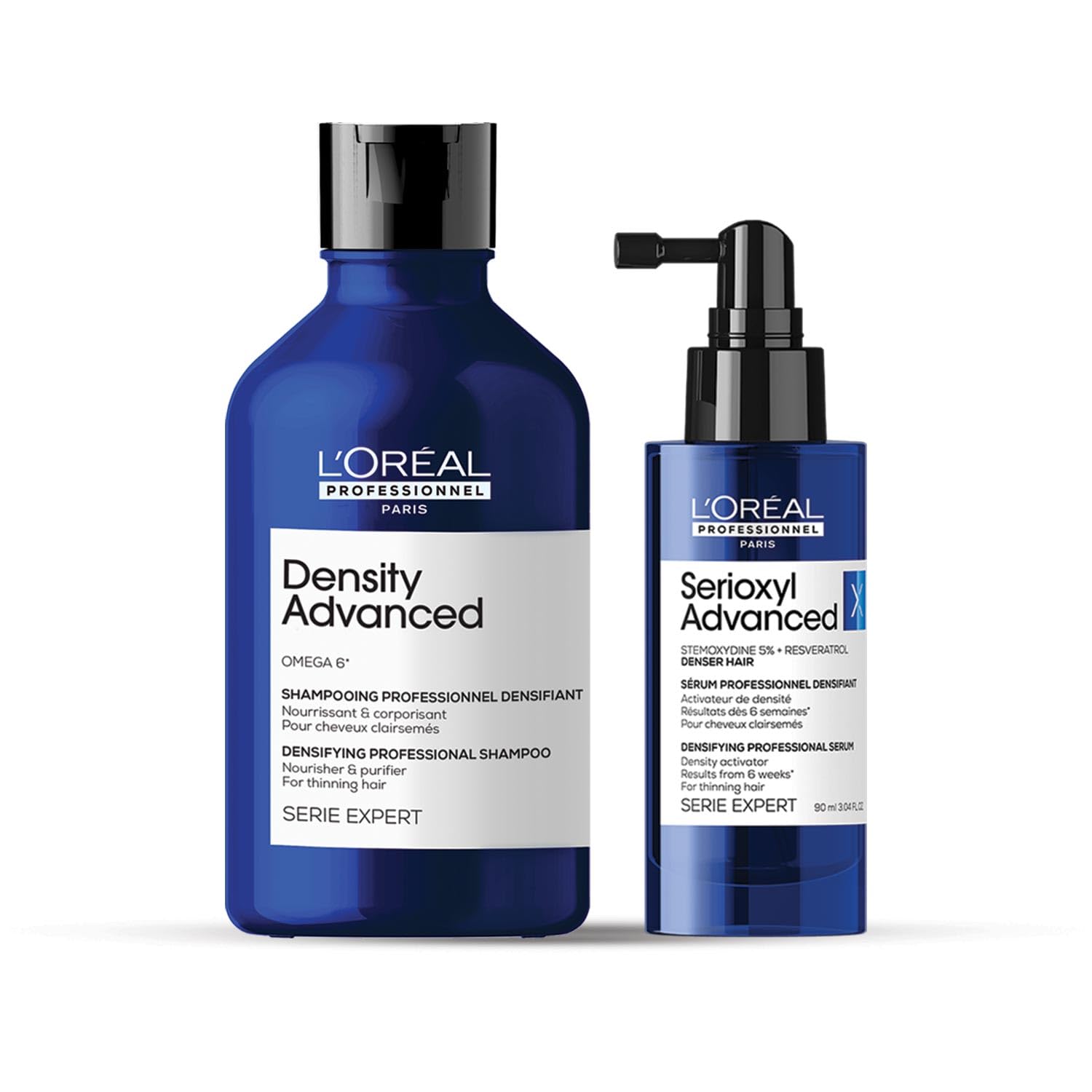 L'Oréal Professionnel Density Activator Regime with Density Advanced Shampoo (300ml) & Serioxyl Advanced (90ml)-picture-15