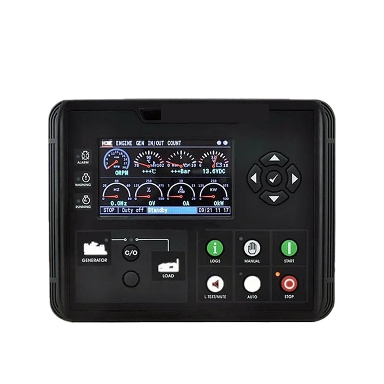 Jdilfunu Dc60d Dc70d Electronic Controller Panel Generator Set Control Parameters Module 1Pcs(Dc60d)