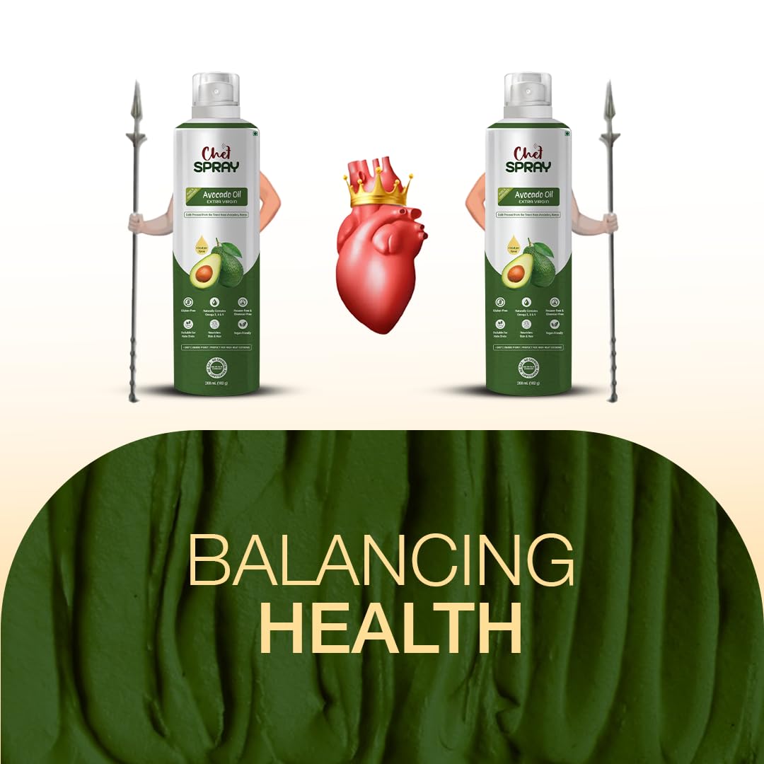 ChefSpray Avocado Oil Spray | Cold-Pressed, Extra Virgin | Heart-Healthy Organic Non-GMO | High Heat, Multipurpose, Eco-Friendly, Non-Aerosol Cooking - Image 5 thumbnail