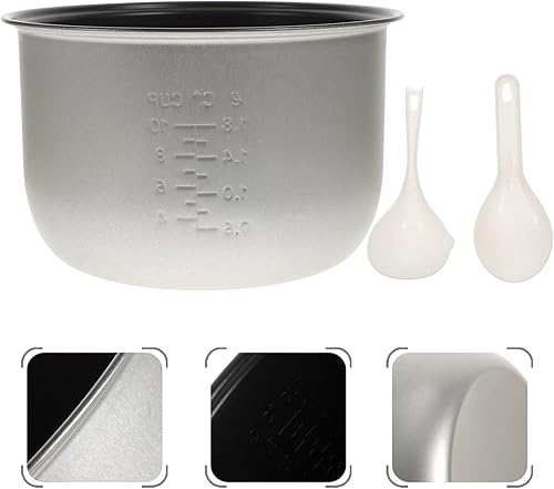 Miniatura 2 de Zerodeko Olla de arrocera interior olla antiadherente olla para cocina eléctrica de Japón accesorio multiusos