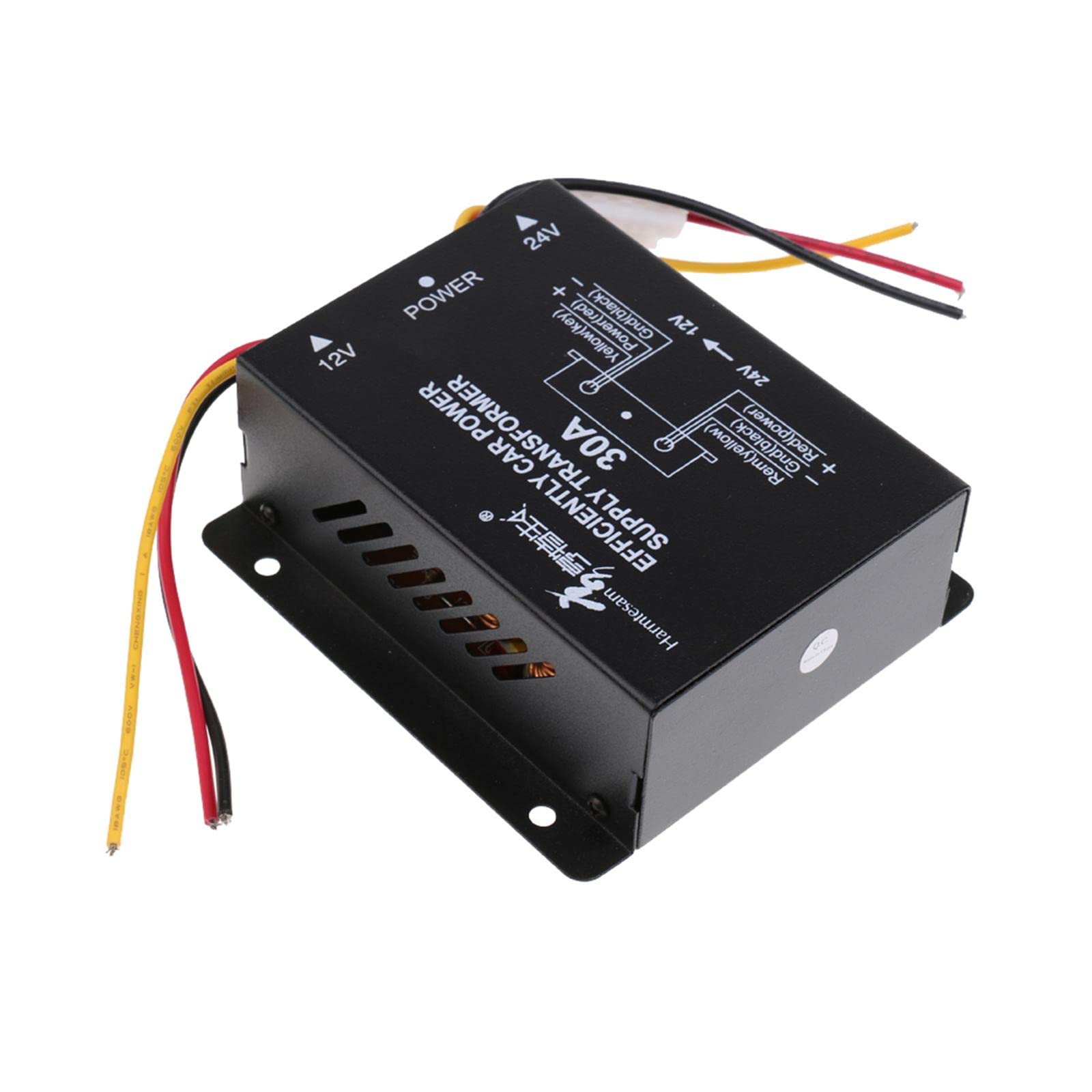 bnf® Car DC 24V to 12V 30A Power Supply Voltage Step Down Transformer ConverterTravel |Adapters & Converters-image-17