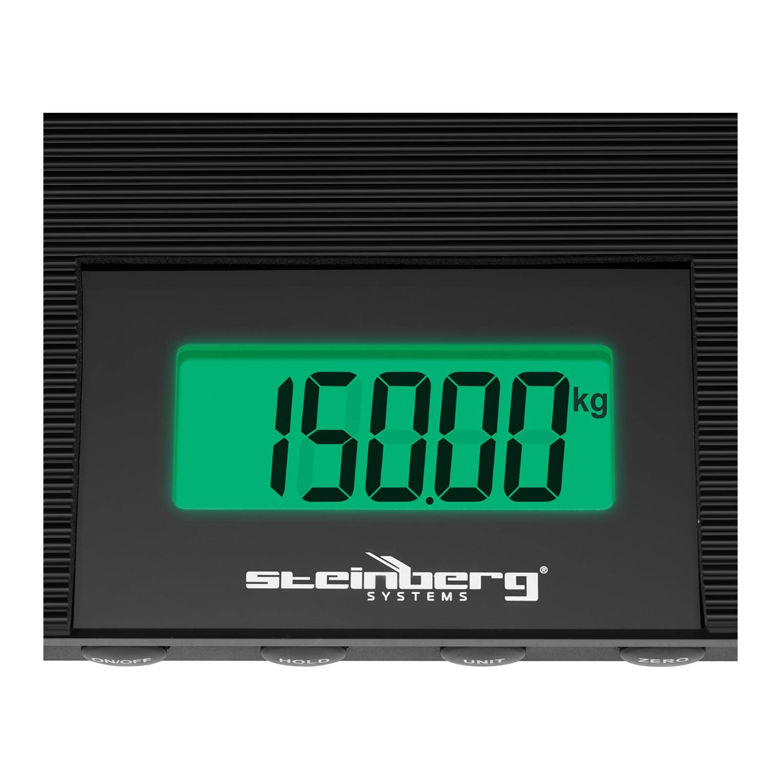 Steinberg Systems SBS-PS-1500 Waga Weterynaryjna, 150 kg/50 g, Mata Antypoślizgowa LCD, Podłogowa Zwierzęca