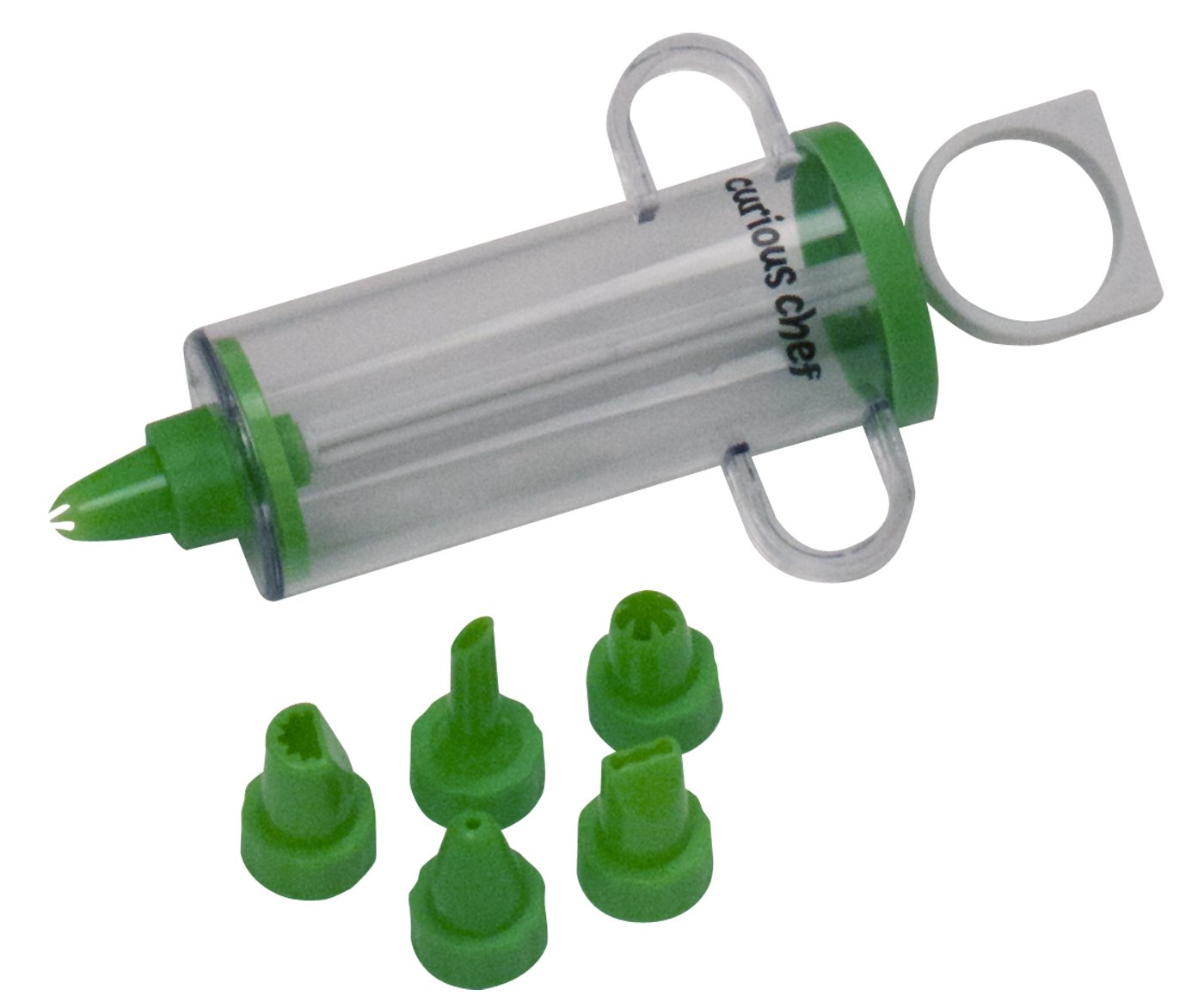 Curious Chef 7-Piece Decorating Set for Kids, For Cakes, Cupcakes, Cookies, and More, Real Kitchen Cooking and Baking Tools, Dishwasher Safe and Made with BPA-Free Plastic