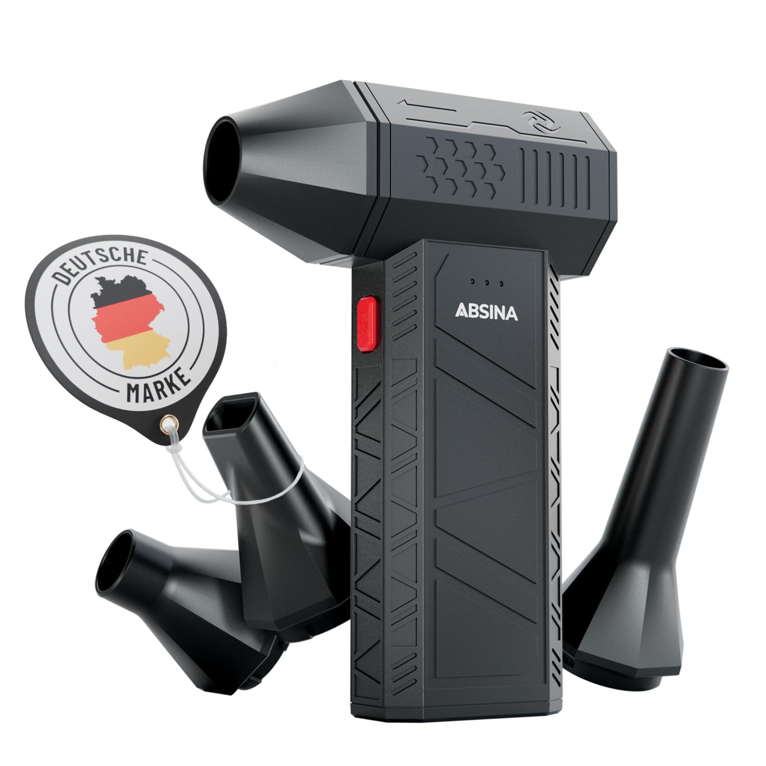 ABSINA Souffleur air comprimé 110 000 TR/Min, 3 Vitesses, Rechargeable