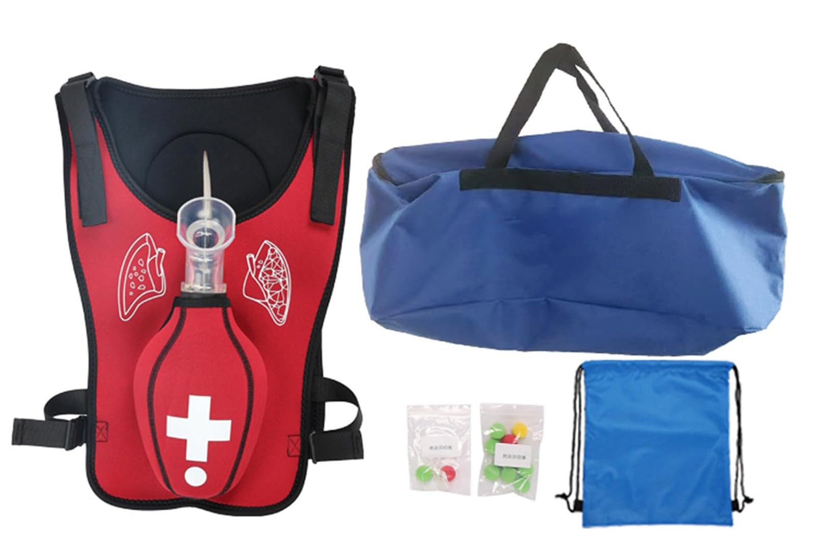 Heimlich - Gilet per allenamento di primo soccorso per adulti e infermieri e studenti