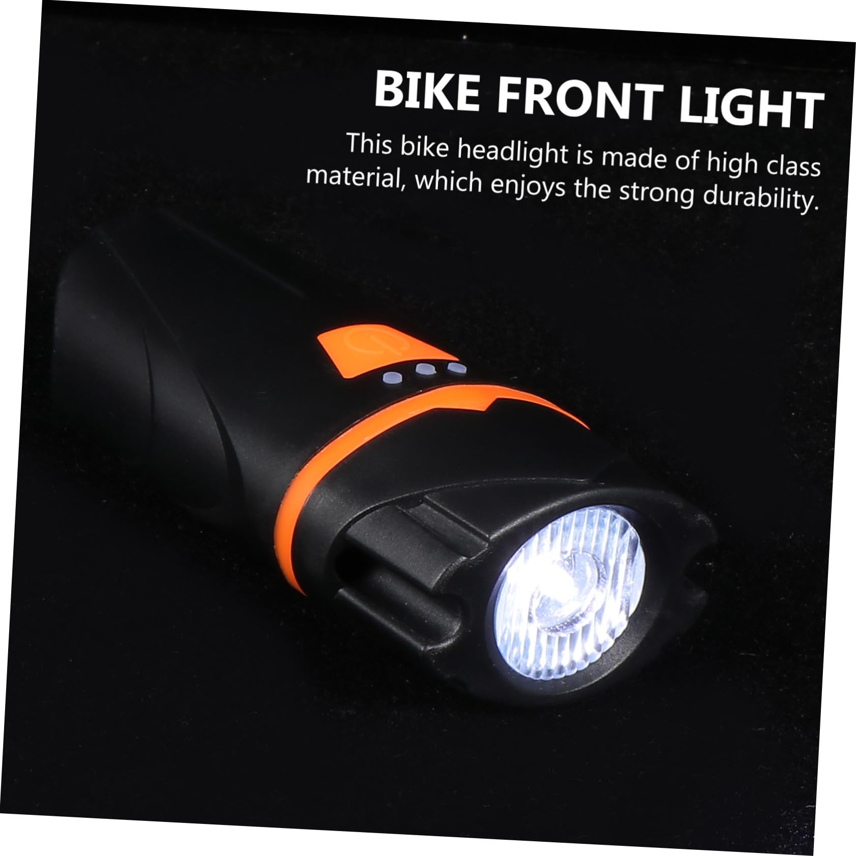 BESPORTBLE 3pièces Lampe De Vélo USB Rechargeable Éclairage Étanche pour Cyclisme Accessoires De Vélo Lumière
