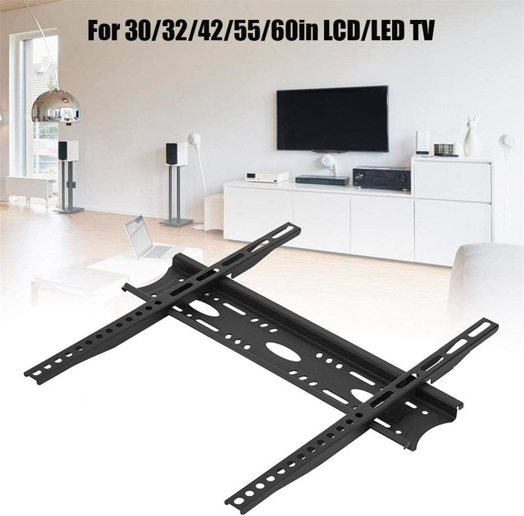 TV Wall Mount Bracket Maxed Loading 50KG No Loose for 30/32/42/55/60inch LCD/LED Holder Support Monitor Easy Installa
