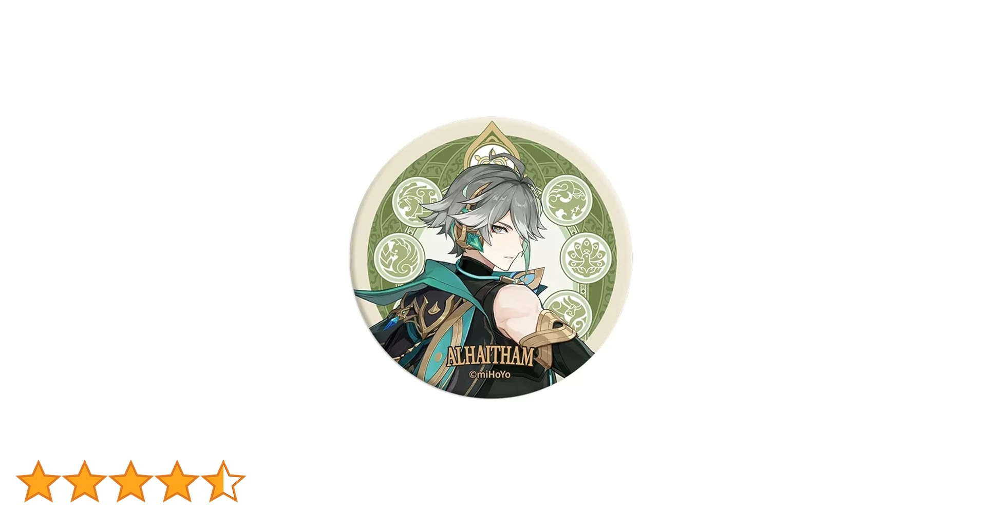 原神 アルハイゼン グッズ まとめ売り 特典 缶バッジ アニメイト 原神 キャラクターPVシリーズ 缶バッジ アルハイゼン Genshin 原