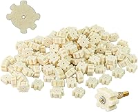 Vista 1 de . 223/5.56 .300 Almohadillas de limpieza de cámara de lana opaca con adaptador de montaje de varilla