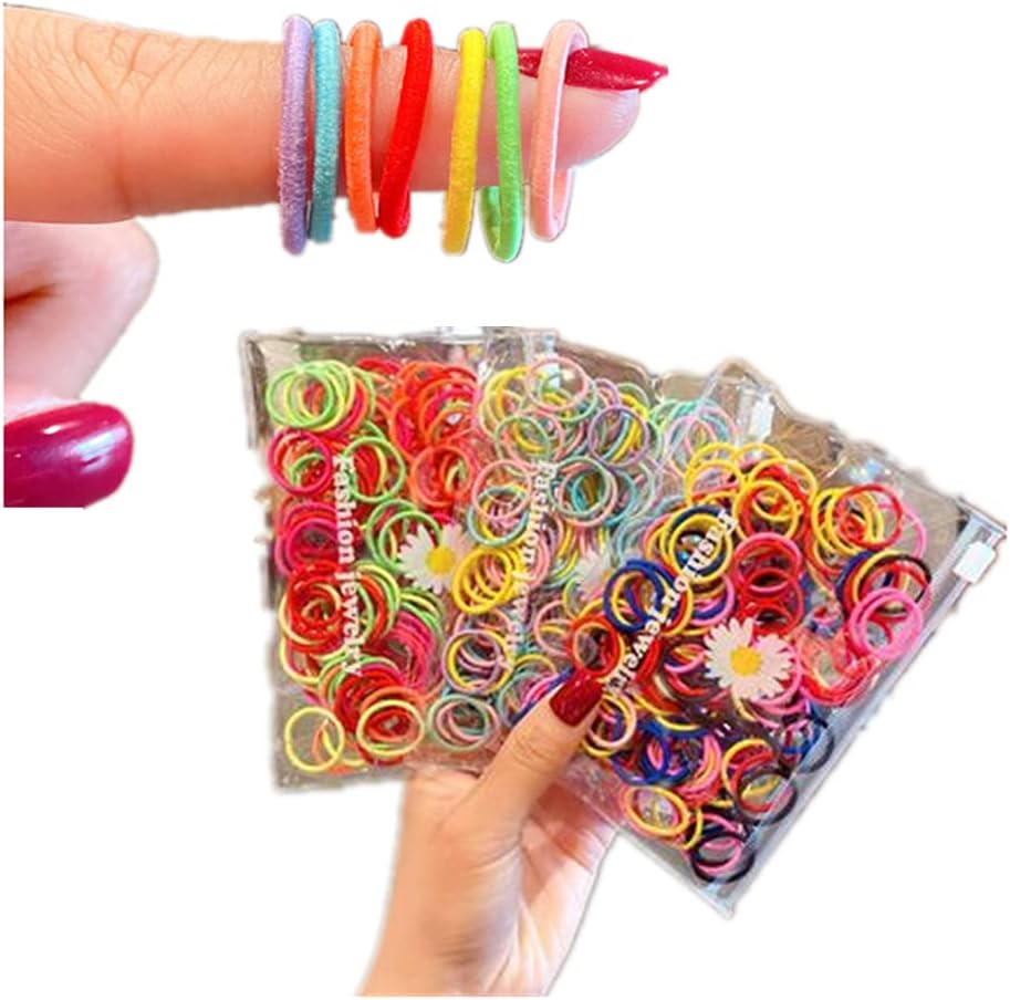 Baby Hair Ties for Thin Hair Ponytail Holder for Newborn Girls,Don't