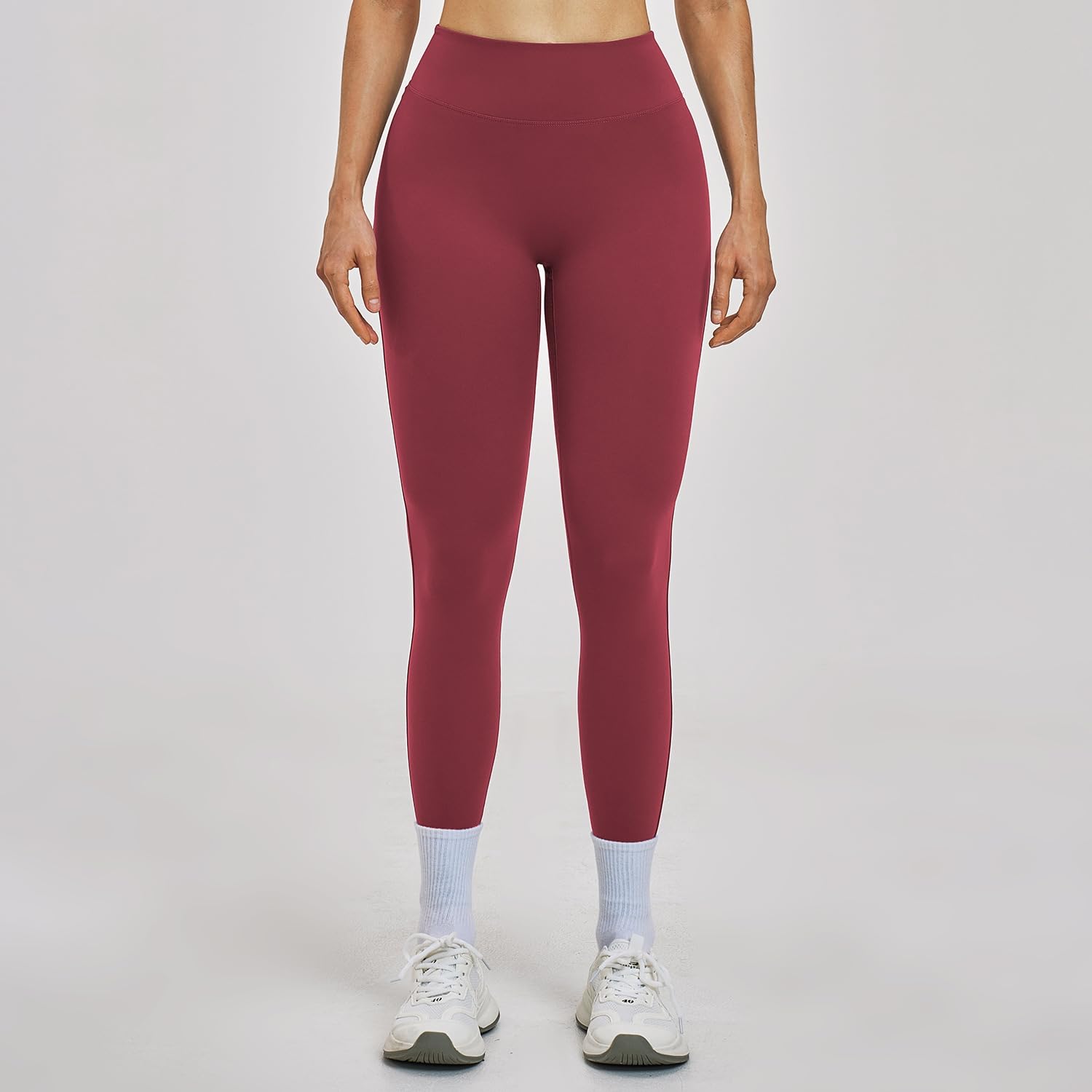 Ropa de Yoga para Mujer Pantalones Mujer, Deportiva Cintura Alta Verano, Leggings Carrera Y Fitness, Estilo Femenino-Red-l