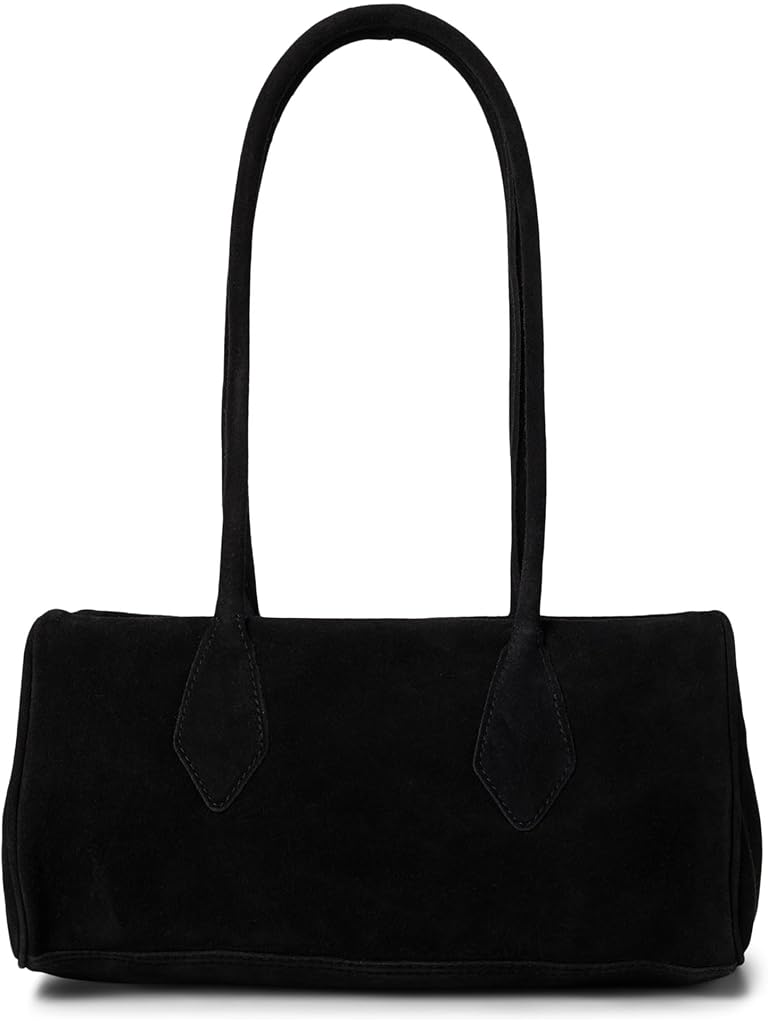 Black Free People Sierra Suede Shoulder Bag
