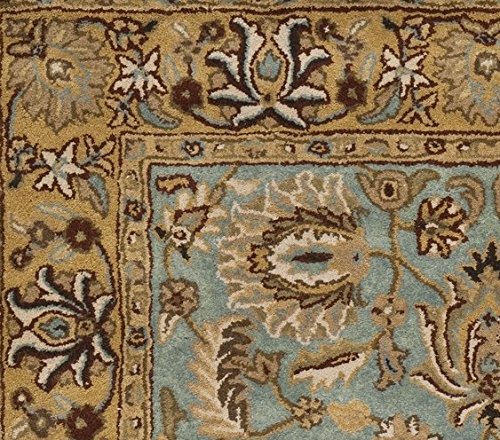 Tapete decorativo Safavieh Oriental 5'x8' Azul y Dorado miniatura 6