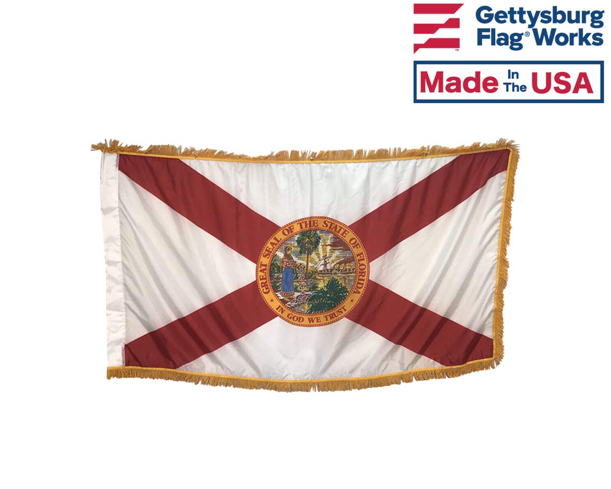 3' X 5' 3x5 USA Flag American Flag State of Florida Flag WHOLESALE LOT