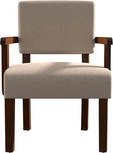 Miniatura 121 de Juego de 2 sillas decorativas con mesa, sillas de sala de estar con asiento suave y reposabrazos para sala de estar, dormitorio, sala de lectura,