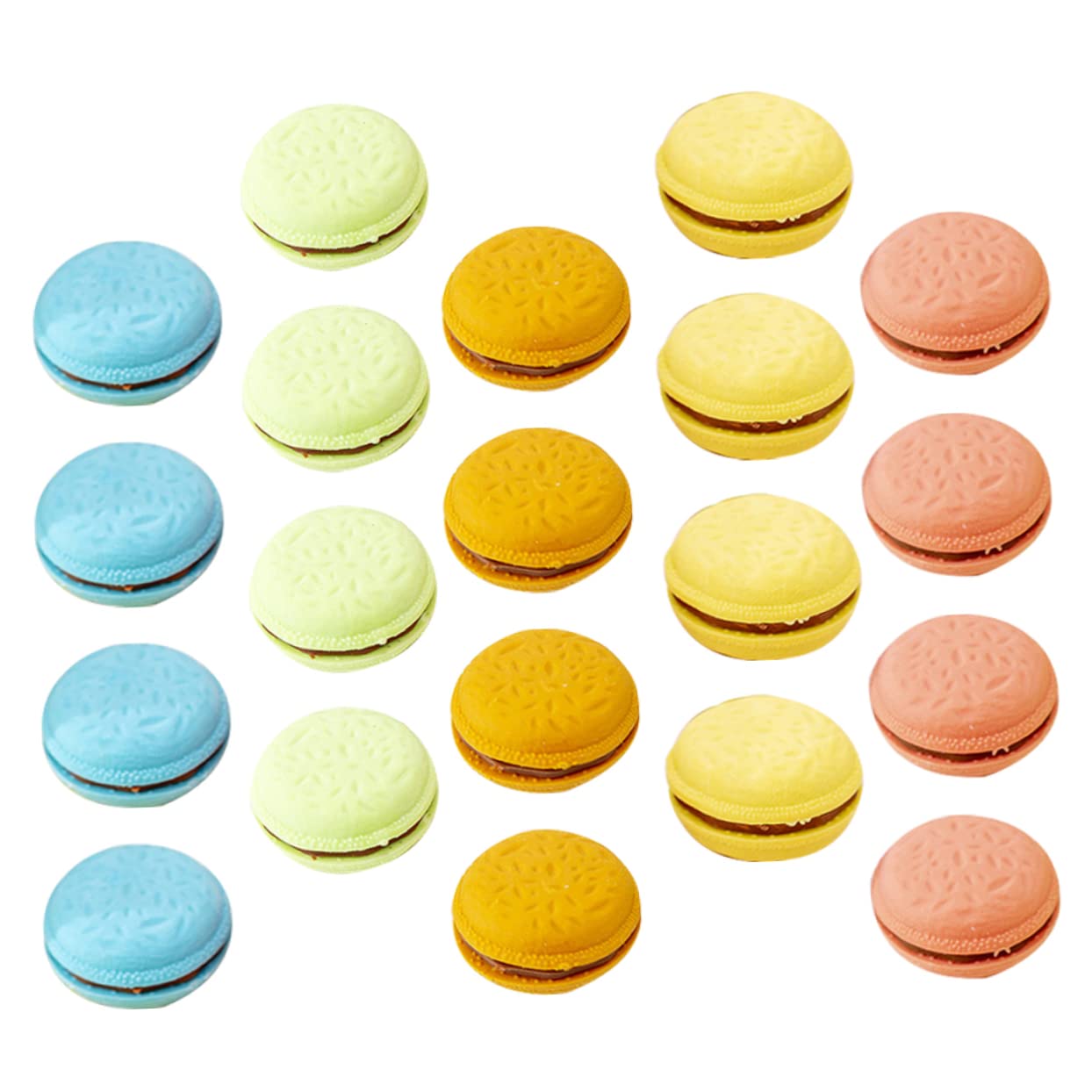 NUOBESTY 3 Ensembles Gomme Macaron Gomme Enfants Gomme À Effacer Marqueurs Effaçables À Sec D'exposition Gommes Effaceurs Erasers pour Enfants D'étudiants Caoutchouc 4 Boîtes*3