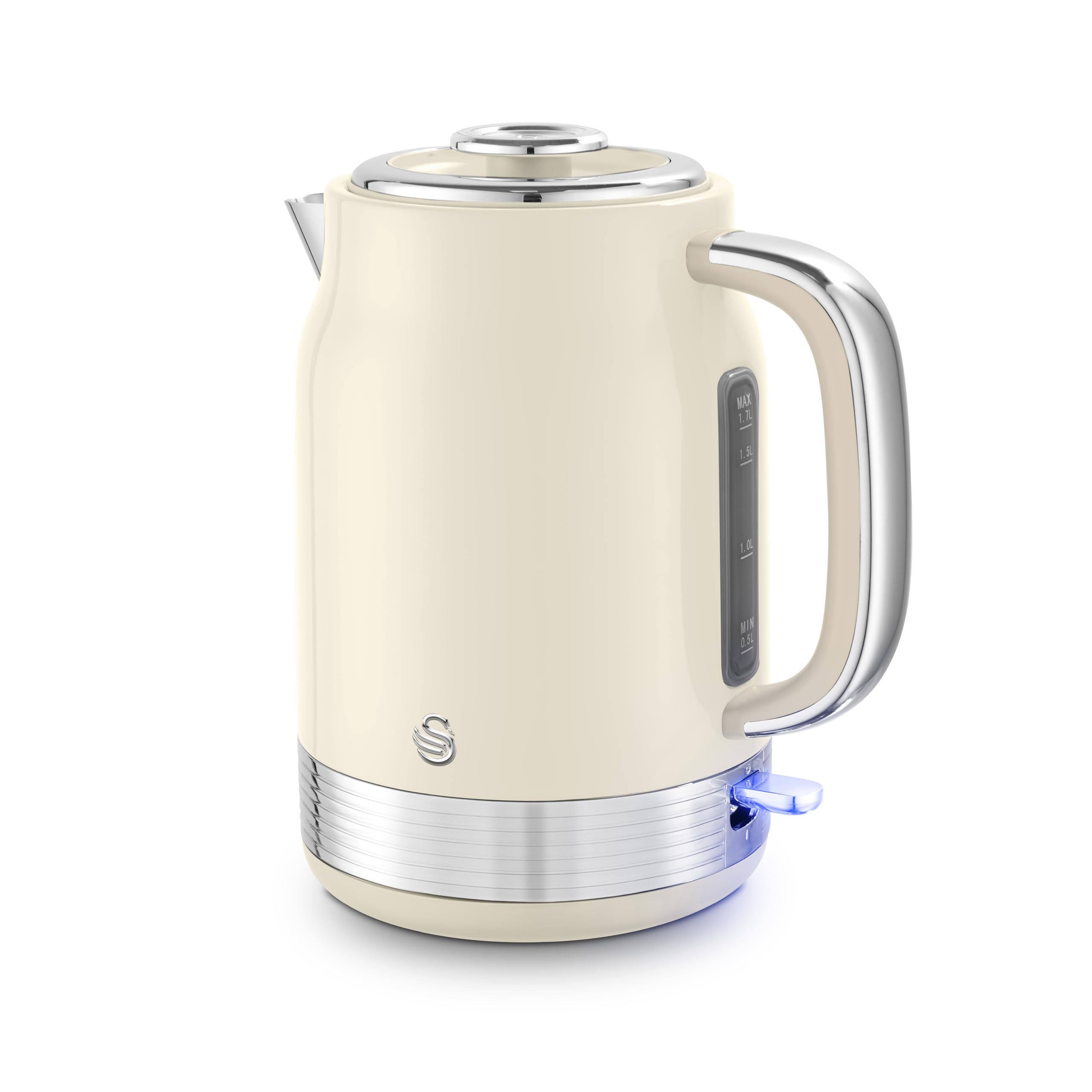 Swan Retro Revive Cream 1.7L Jug Kettle Rapid Boil