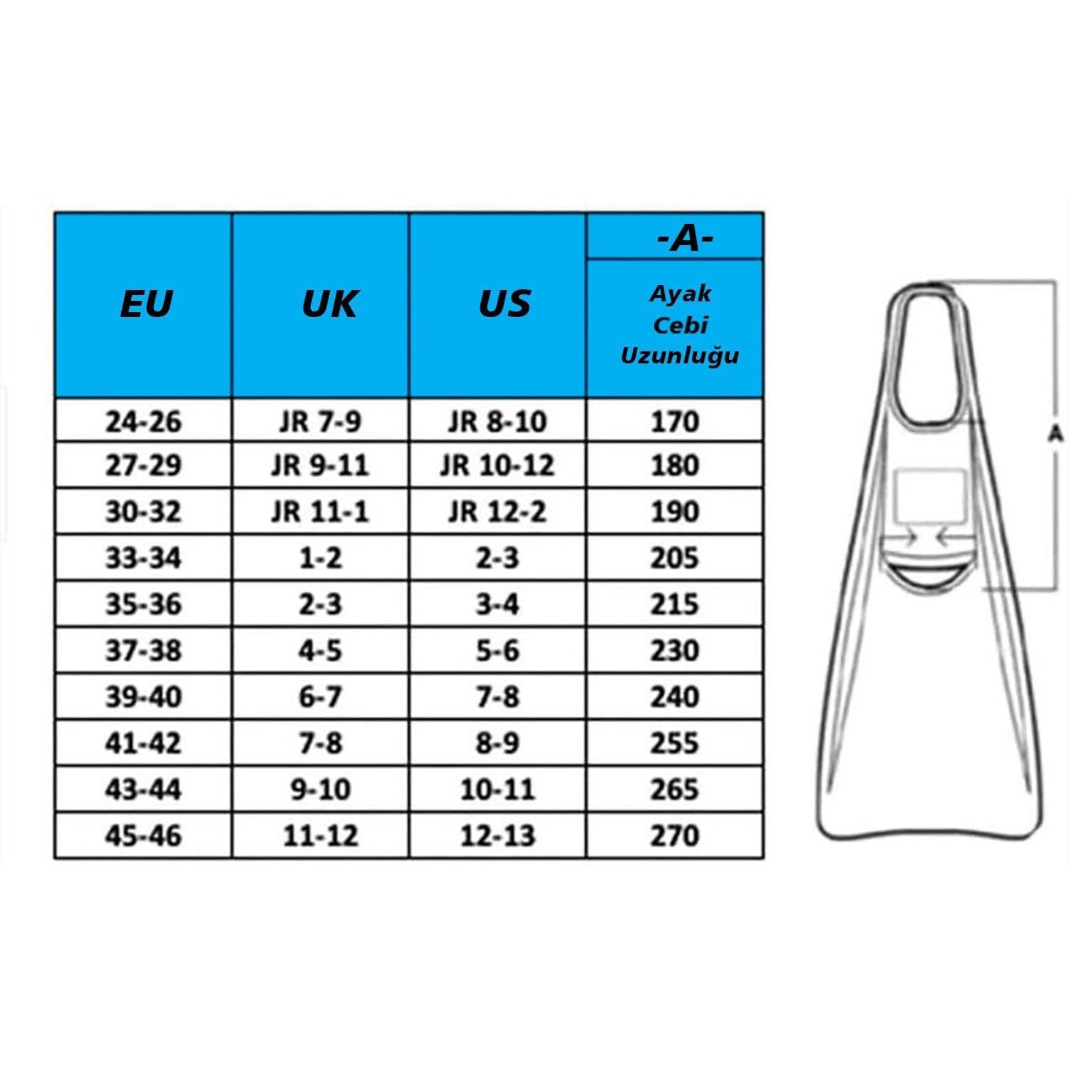 Zoggs Short Blade Eco Fins Aletas, Unisex Adulto