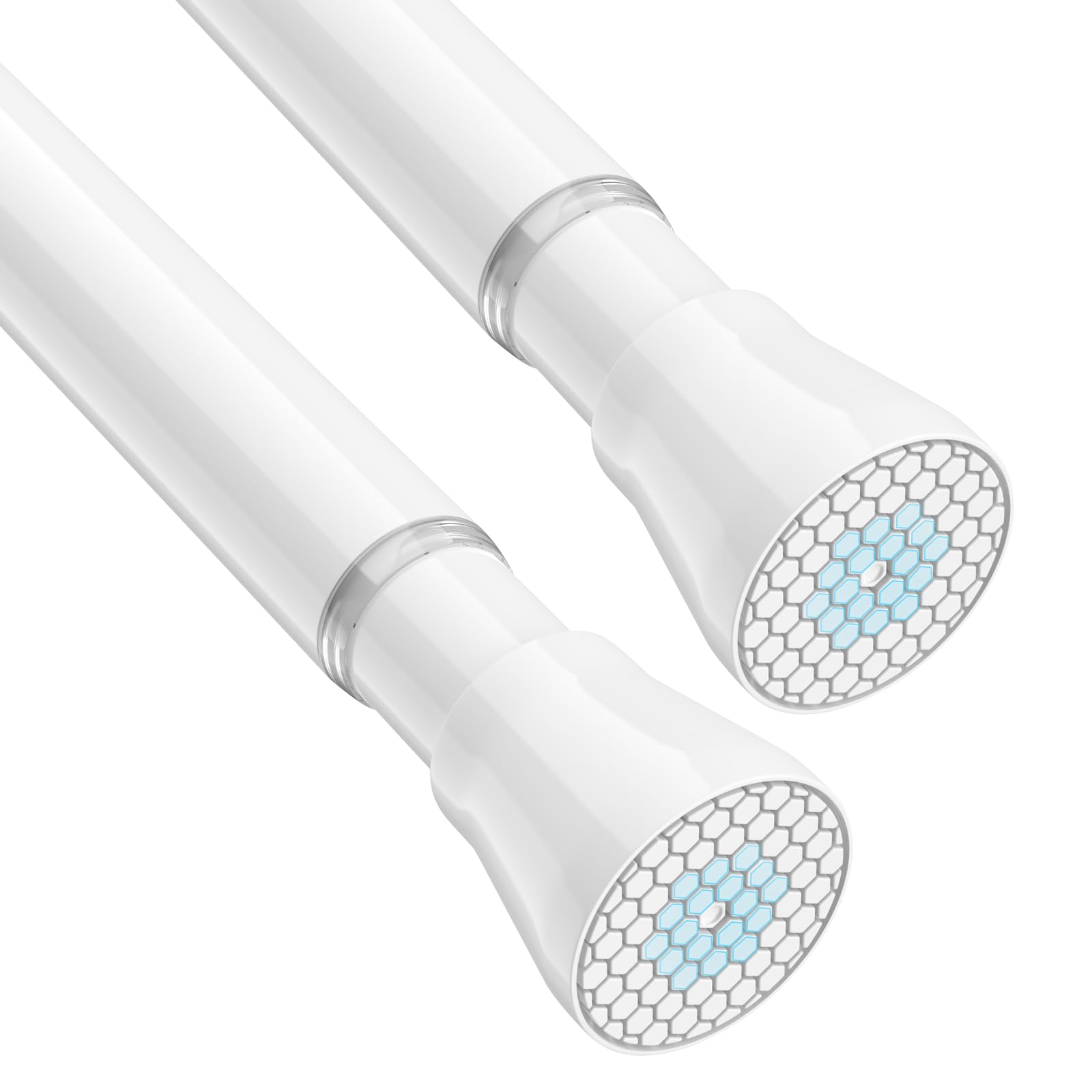Zipglo Shower Curtain Pole 2pcs Extendable Pole 75-162 Cm