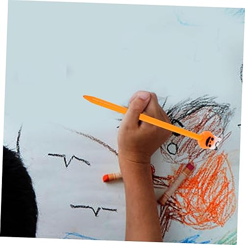 Miniatura 6 de NOLITOY Bolígrafos de Halloween, 3 unidades, rellenos de bolsas de golosinas de Halloween, bolígrafos portátiles de firma para profesores,