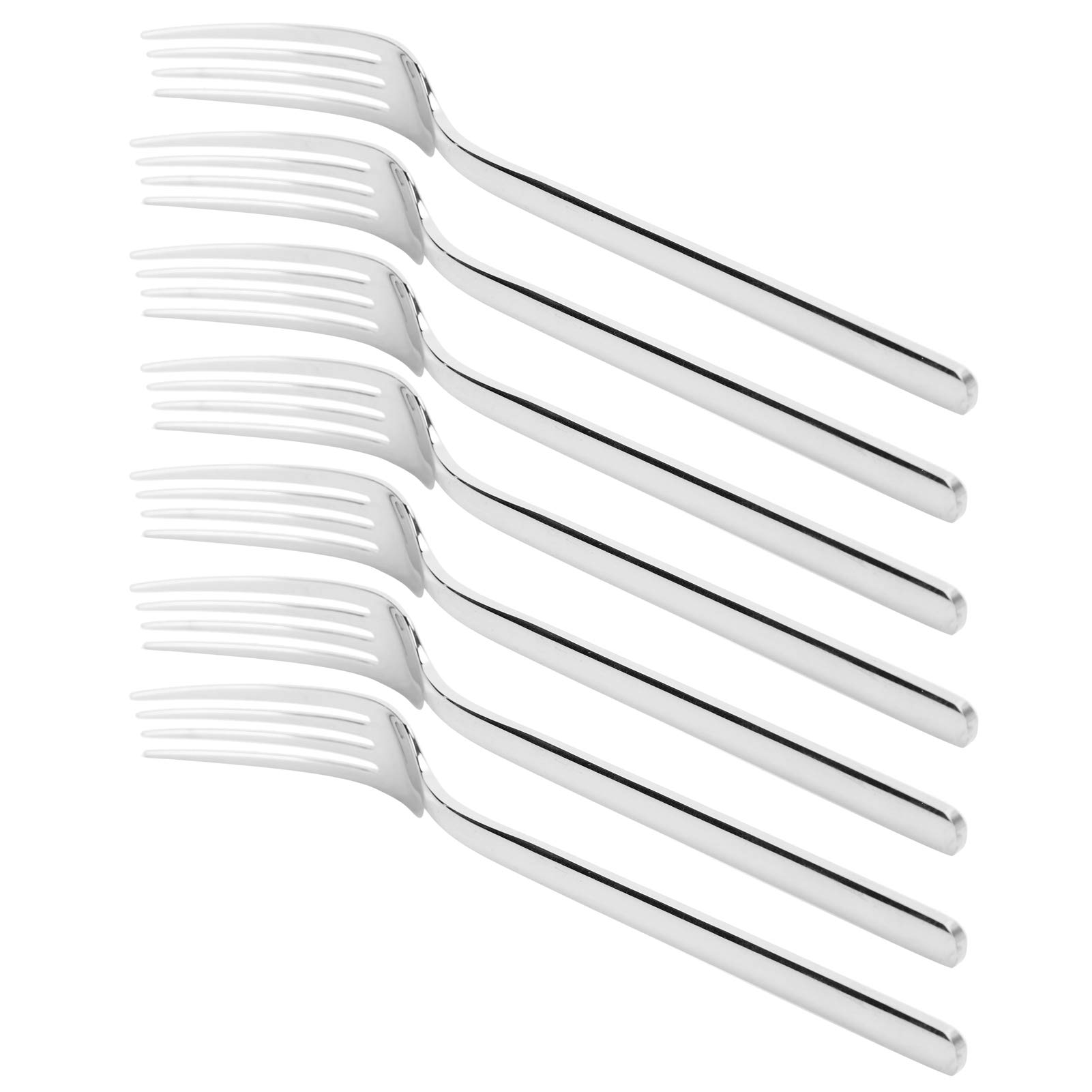 Set di 12 forchette in acciaio inossidabile 316, di alta qualità per bistecche, stoviglie spesse e resistenti, con lucidatura a specchio, eleganti utensili per cucina, sala da pranzo, uso quotidiano